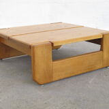Solid elm coffee table