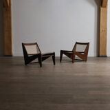 Pierre Jeanneret Kangaroo Chairs PJ-SI-59, India, 1955