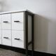 Bureau console vintage