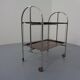 Vintage Optic Rosewood Pressalit Tea Cart, 1970s