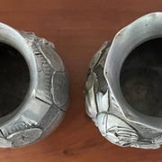Art Deco/Art Nouveau vases signed M. Montagne vintage (1920-1930)