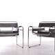 Pair of Wassily armchairs by Marcel Breuer 1970