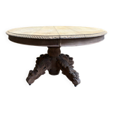 Napoléon III aero gummed oval table