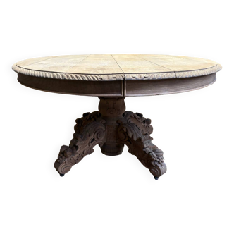 Napoléon III aero gummed oval table