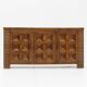 Spanish Brutalist Sideboard solid wood