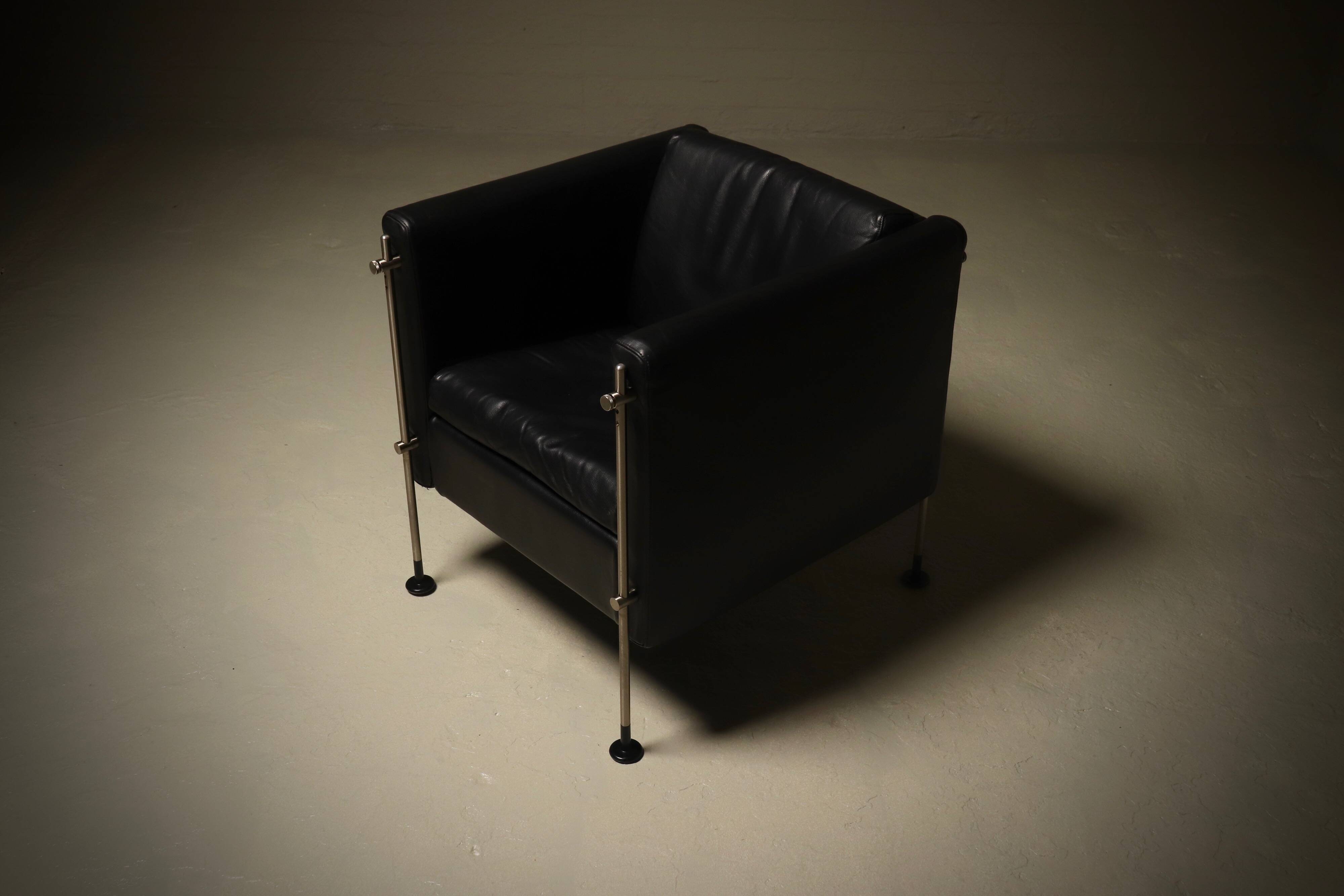 Felix Lounge Chair by Burkhard Vogtherr for Arflex Italy 1980s