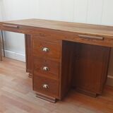 Accounting office teak massive 30s