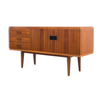 Vintage 60s enfilade. walnut, 141cm