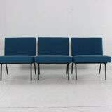 Set of three model 31 easy chairs by Florence Knoll
