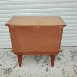 Bedside Scandinavian feet compass