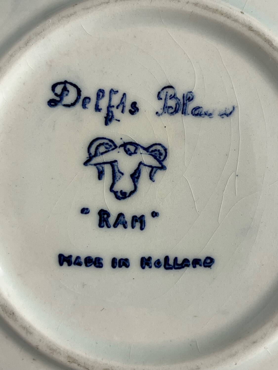 Cendrier vintage Delft