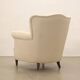 Fabric armchair Italy 1950s