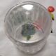Glass jam jar h9cm