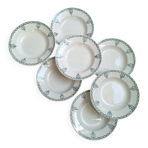 Assiettes creuses Moulin