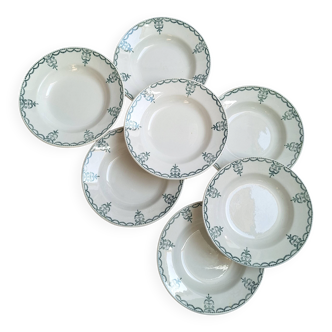 Green deep plates Moulin des Loups