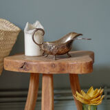 Saucier and his ancient metal spoon