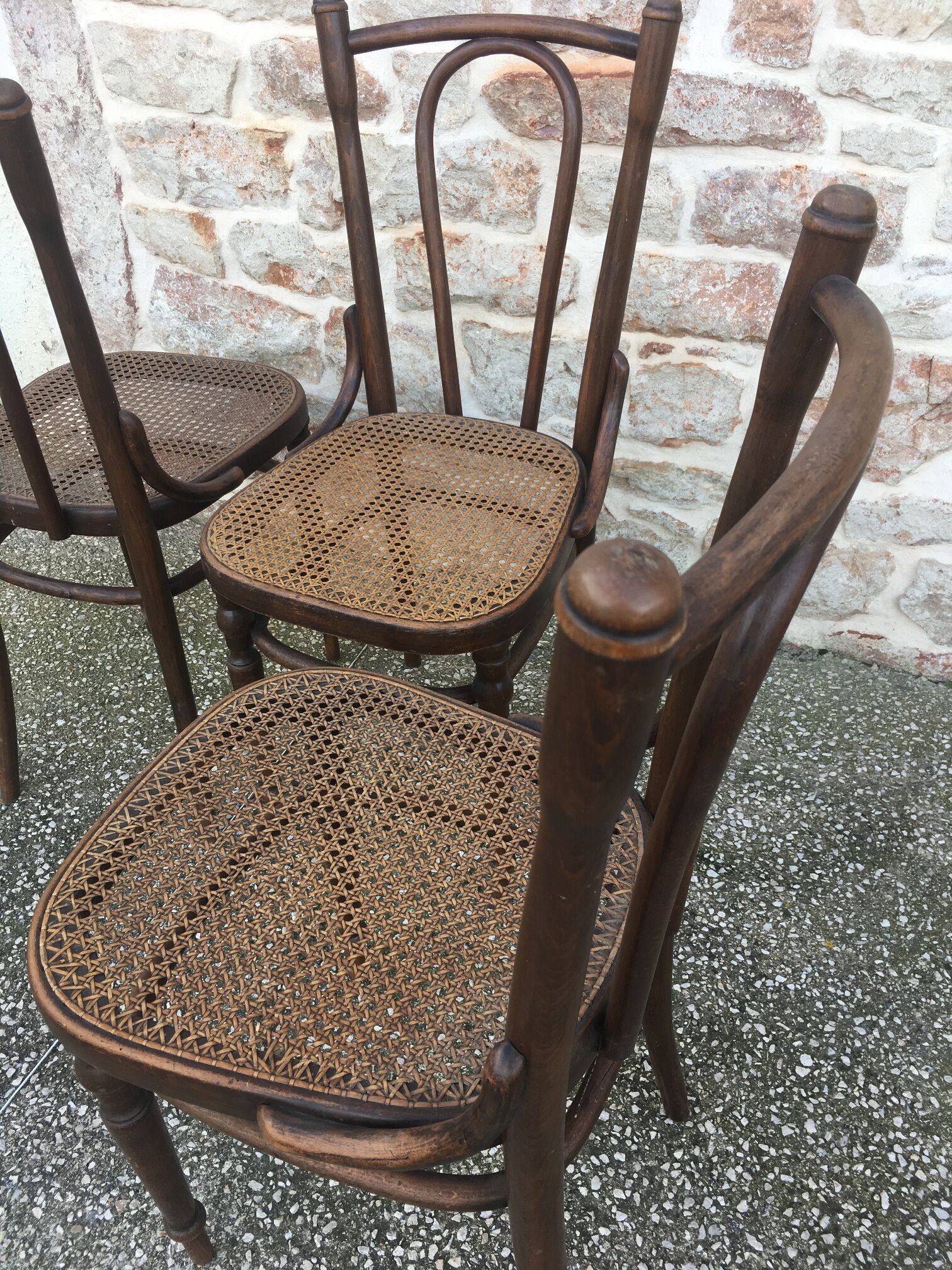 Set of 3 Fischel chairs