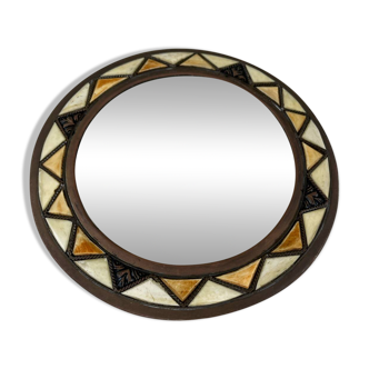 Vintage ethnic mirror