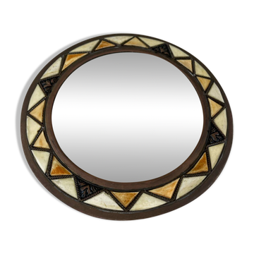 Vintage ethnic mirror