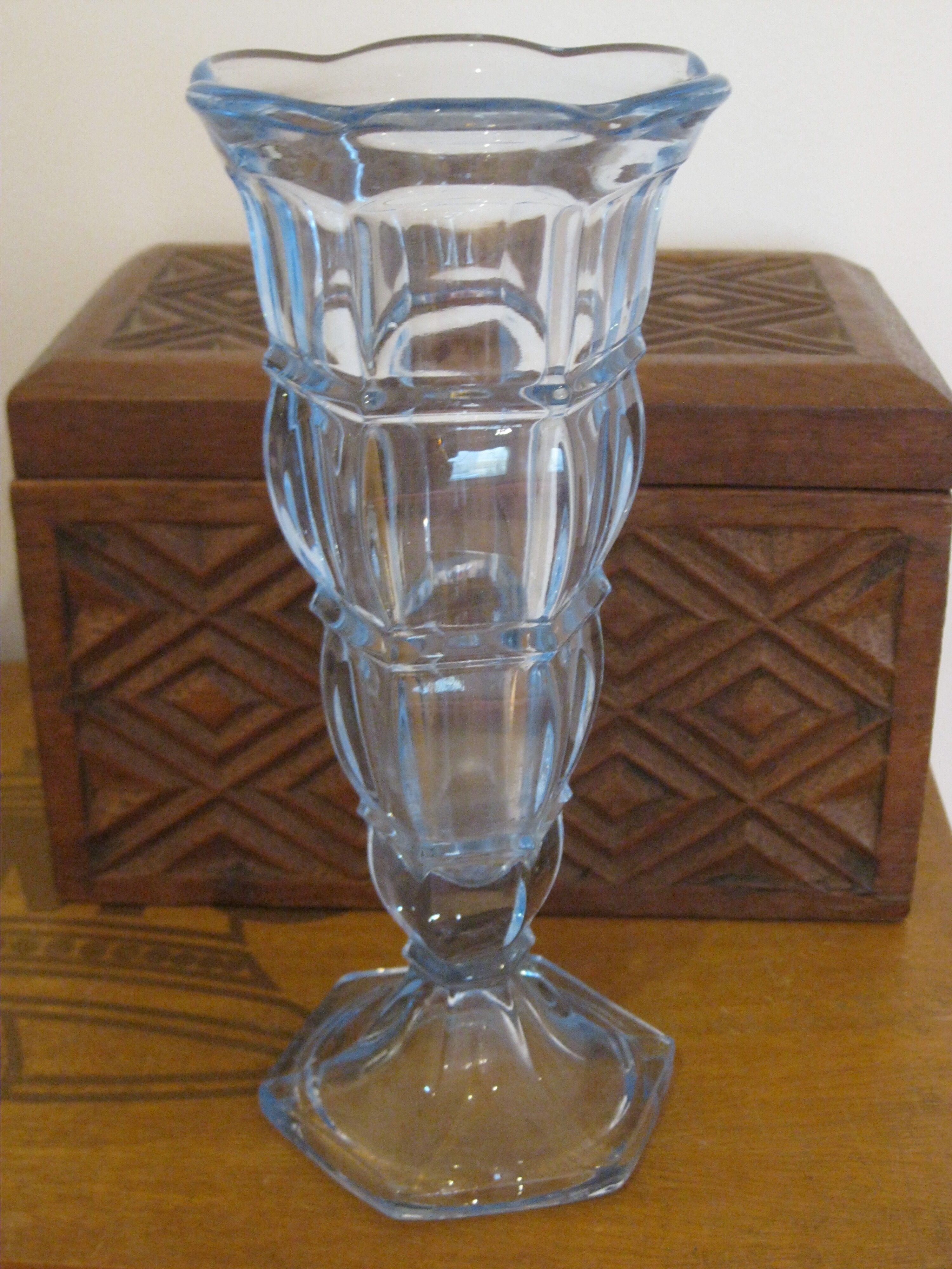 Vase bleu