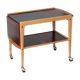 Scandinavian 'Thea' side table in rosewood and laminate, Yngve Ekström
