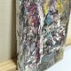 Textured Abstract Figures – Oil on Canvas