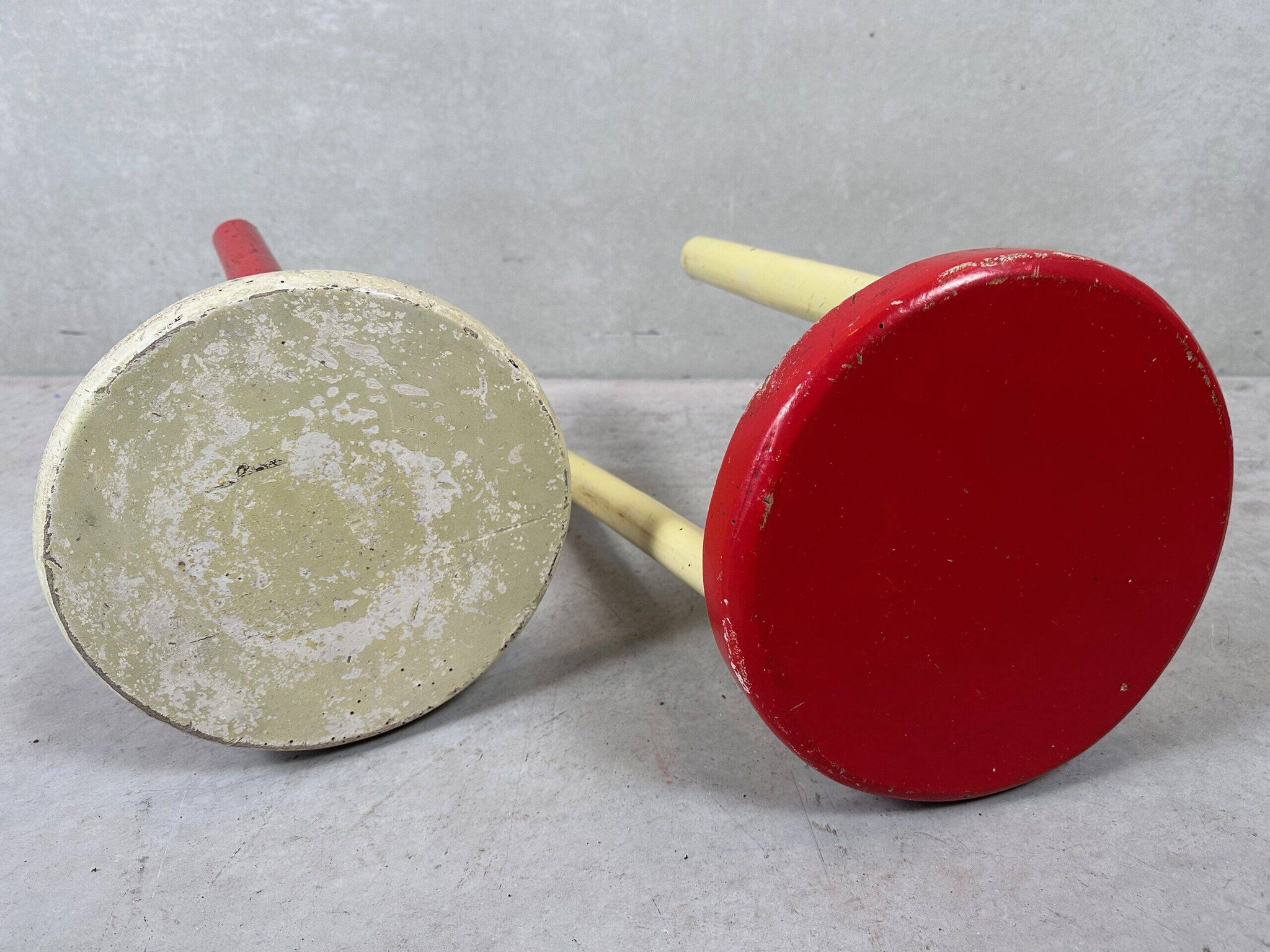 Vintage set of plant tables/stools