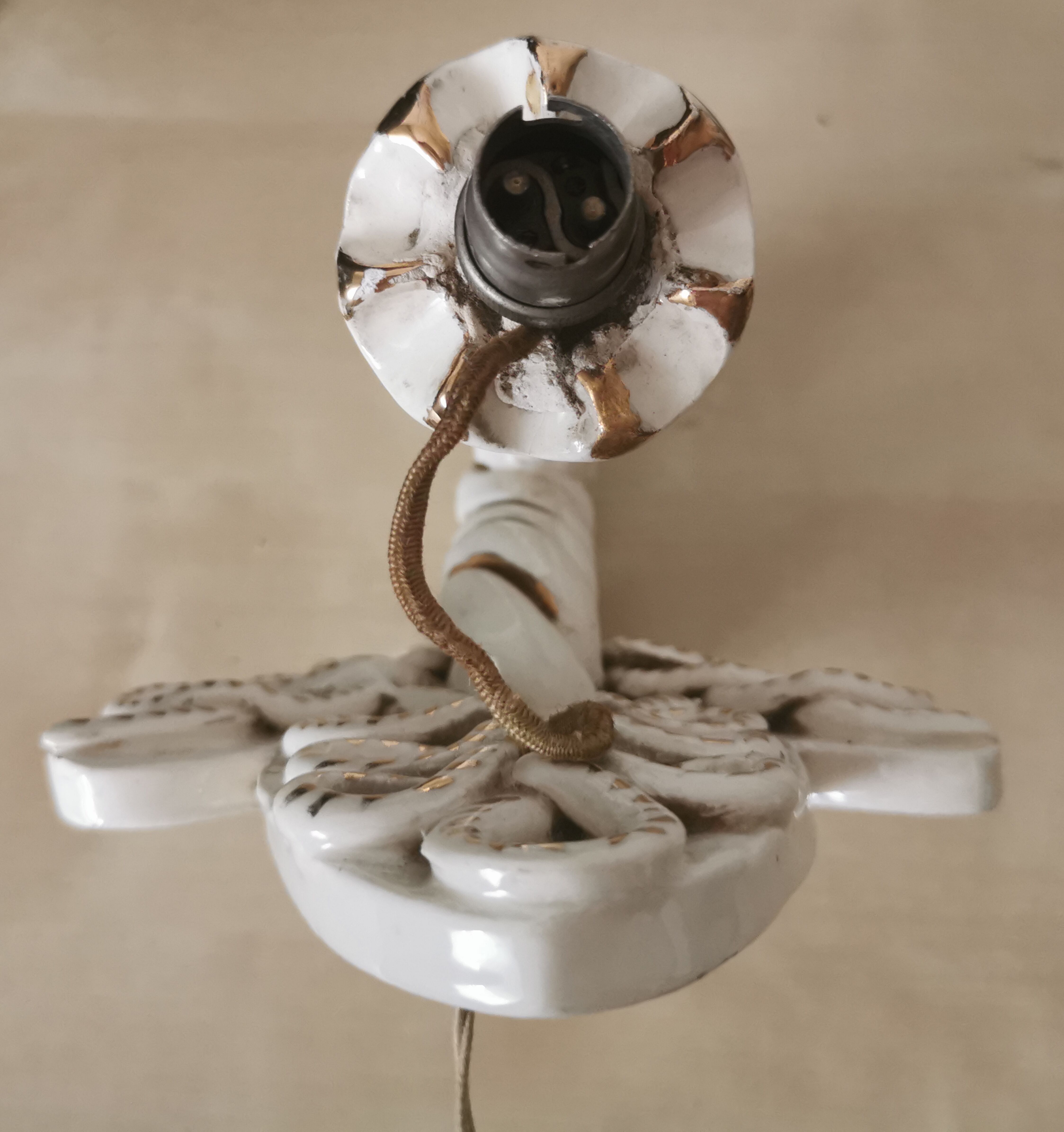 Twisted Vallauris wall sconce