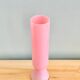 Vase vintage en opaline rose h40cm