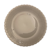 Product BHV Set of 6 flat plates in Limoges porcelain relief 1960