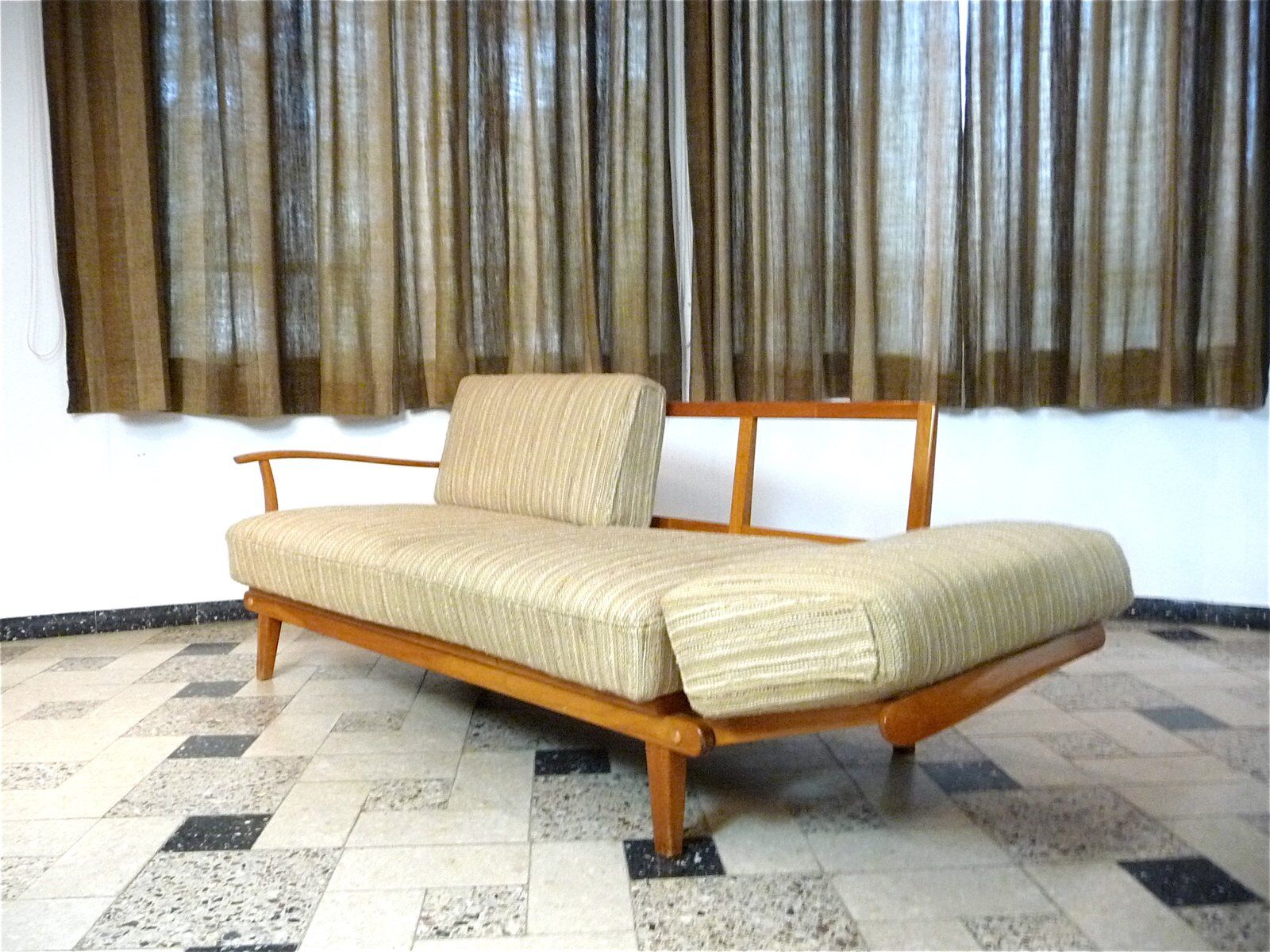 Mid-century daybed two-seater sofa from Wilhelm Knoll, Germany 1950s