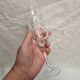 St Louis crystal champagne flutes, Gérard model