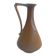 Vase, vintage pitcher Fournier-Demars in ochre ceramic