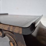 1950s, Danish artdeco coffee table with shelf, ash wood.
