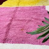 Beni Ouraine handwoven rug, traditional style, size 100 x 200 cm