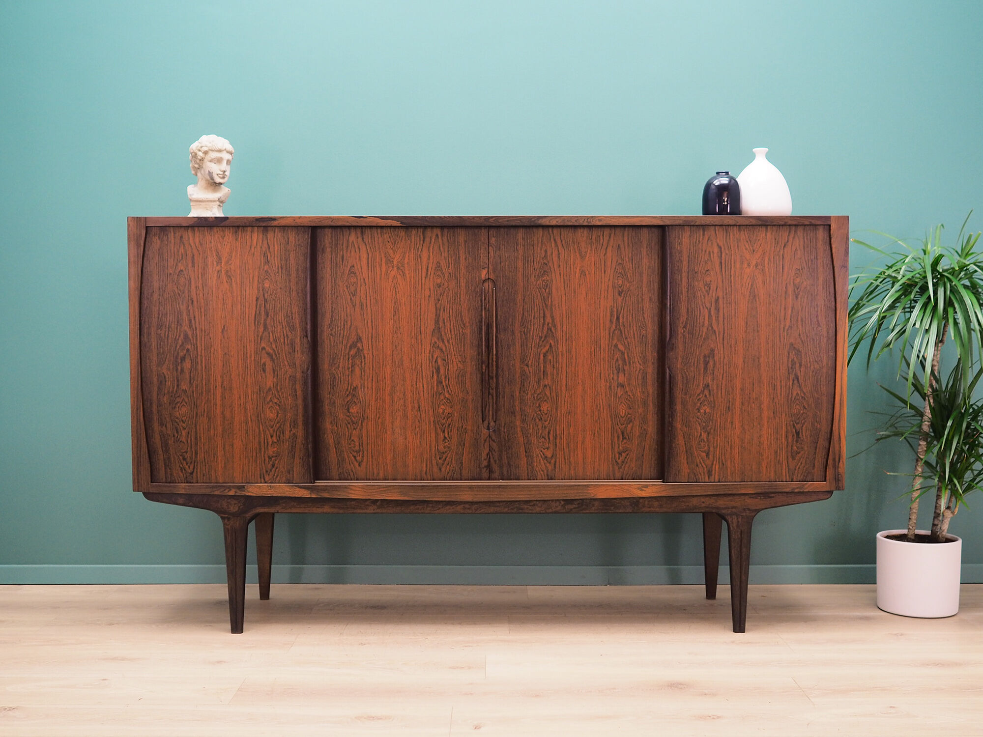 Highboard rosewood, Danish design, 70's