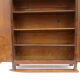 Small solid wooden cabinet with a gendarme hat