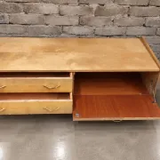 Dressing table set and two modular bedside tables from the 1960s.