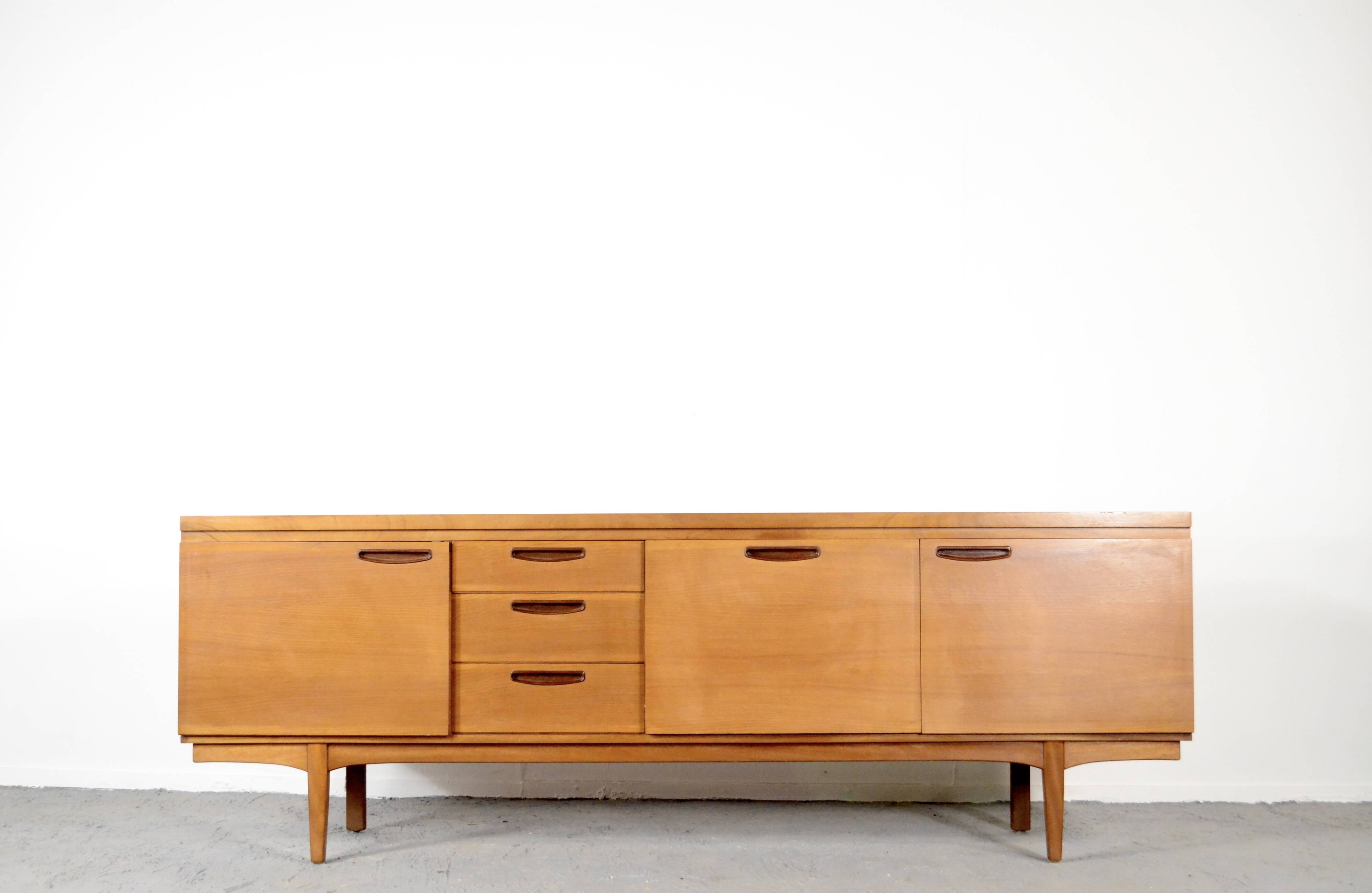 Vintage Midcentury Greaves & Thomas teak sideboard