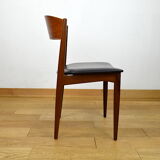 4 vintage scandinavian chairs in teak jydsk mobelindustri 1960