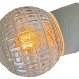 Vintage White Porcelain Wall Light, 1970s