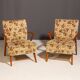 Fauteuils tchécoslovaques du milieu du siècle, années 1960, lot de 2