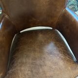 Leather and Skin Armchair