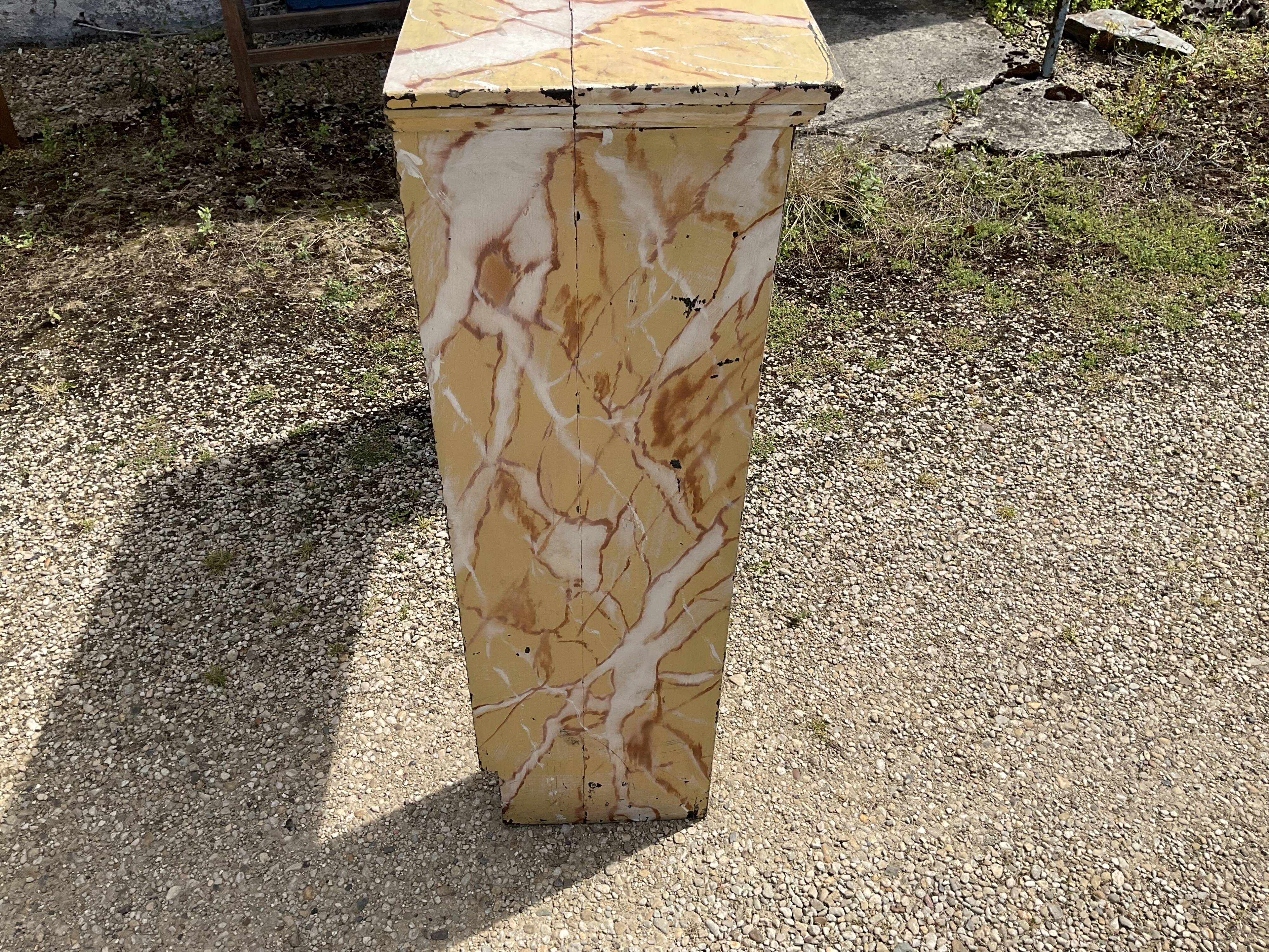 Cheminée en bois