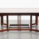 Table basse carrée Art Déco de Schuitema de la série Decoforma