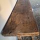 Antique solid wood workbench