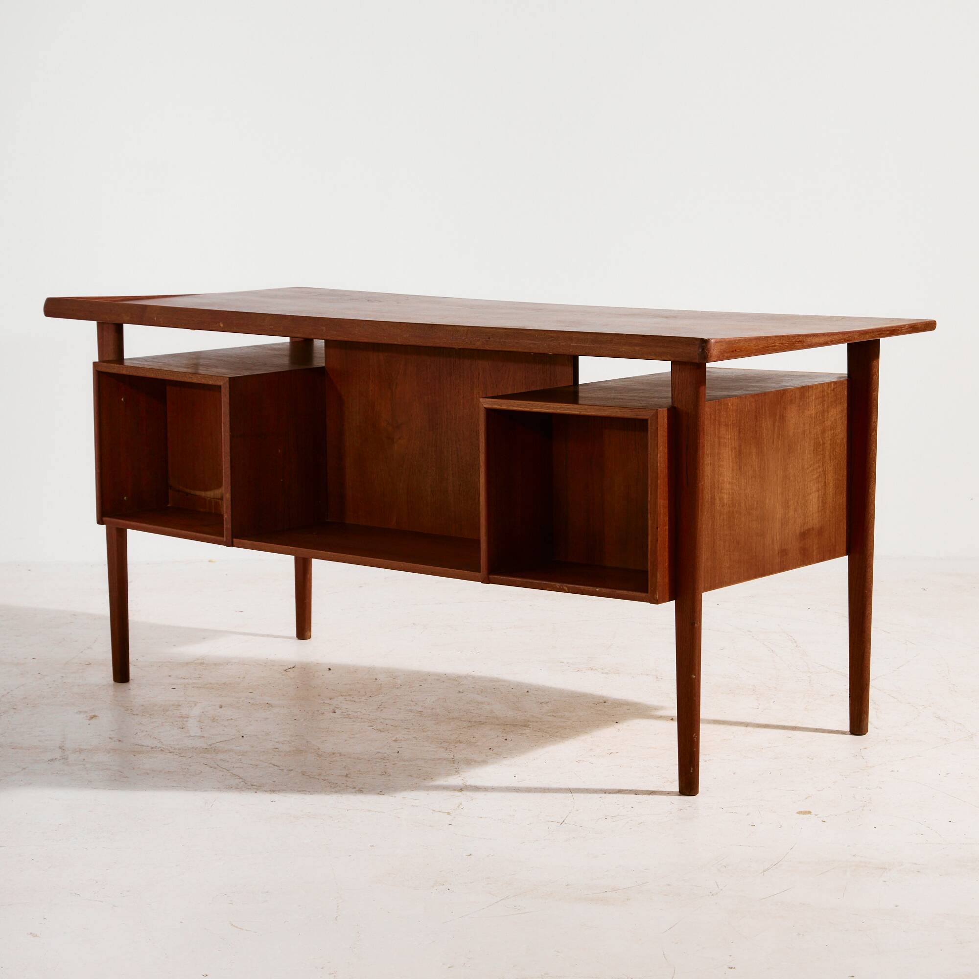 Teak desk by Peter Løvig Nielsen for Hedensted Møbelfabrik