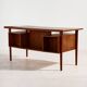 Teak desk by Peter Løvig Nielsen for Hedensted Møbelfabrik