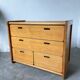 1980s pine chest of drawers