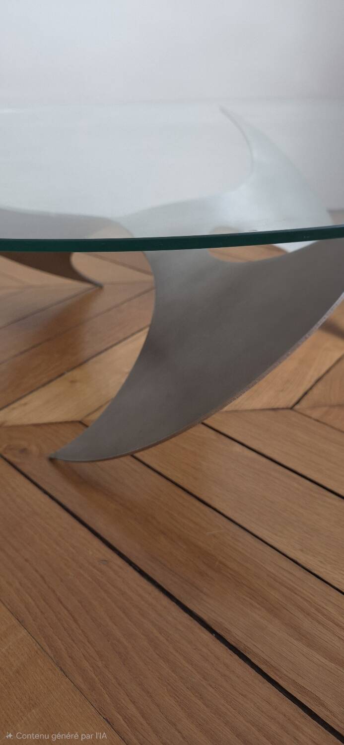 vintage propeller base K nut Hesterberg in steel and